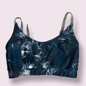 Live the Process feather sports bra